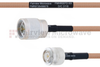 N Male (Plug) to TNC Male (Plug) MIL-DTL-17 Cable M17/128-RG400 Coax Up To 11 GHz, 1.6 VSWR in 72 Inch - FMHR0072-72 - Fairview Microwave Inc.