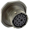 Jam Nut Connector Receptacle, Size 14, 15 Position, Panel; Product Range Amphenol - 31M8310 - Newark, An Avnet Company