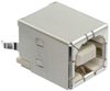 CONN RCPT USB2.0 TYPEB 4POS VERT -- 792-5787834-2 - Image