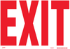 Brady Prinzing Rectangle White Exit Sign - 10 in Width x 14 in Height - TEXT: EXIT - SV401E - 754473-47214 - R. S. Hughes Company, Inc.