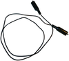 Test Lead, Black, 304.8Mm, 300V, 10A; Lead Length Imperial Mueller Electric - 89F461 - Newark, An Avnet Company