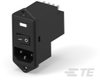 Power Entry Modules - 7-6609940-4 - TE Connectivity
