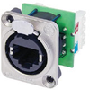 RJ45 Receptacle Housing W/Insert 110 Punch -- NEUNE8FDVY110 - Image