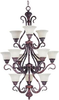 Large Chandeliers-Glass Shade - 251642 - Light Center (The)