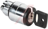 Switch, 22mm, KEY OPERATOR, 2 Position,MAINT./MOM., KEY REMOVAL POS. 1 - 70006980 - Allied Electronics, Inc.