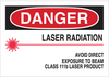 Radiation & Laser Sign - 42835 - Brady Corporation
