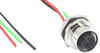 Sensor Cord, M12 Rcpt-Free End, 304.8Mm Rohs Compliant Norcomp - 71AH4169 - Newark, An Avnet Company