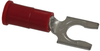 Terminal, Fork, Stud 10, Crimp, Red; Product Range 3M - 66W6134 - Newark, An Avnet Company