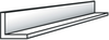 1-1/2" x 1-1/2" x 1/8" Aluminum Angle -- 1450196 - Image
