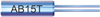 AB15T kHz Crystal (Tuning Fork) -- AB15T-32.768KHZ - Image