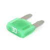 Littelfuse MINI® Fuse, LED Smart Glow, 30A, 32VDC, Green, 0MIN030.MXGLO - 46267 - Waytek, Inc.
