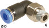 90° Male Elbows with Ball Bearing - Image