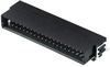 20+20 Pos. Male DIL Horizontal SMT Conn. (T+R) - M55-7104042R - Harwin Plc