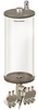 Levelux Clear View Multiple Feed Electro Lubricator, 1 gal Acrylic Reservoir, 5 Feeds, 1/8