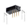 4 Pos. Male SIL Horizontal Throughboard Conn. No Latches - M80-8430445 - Harwin Plc