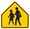 Brady B-995 Aluminum Pentagon Green Pedestrian & Crosswalk Sign - 30 in Width x 30 in Height - 80067 - 754476-80067 - R. S. Hughes Company, Inc.