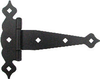 Decorative Black Tee Hinge, Heavy Duty - 215450 - HardwareSource, Inc.