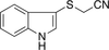 (Indol-3-ylthio)acetonitrile -- I636000 - Image