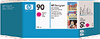 HP 90 C5062A OEM Magenta Ink 225ml - 102003666 - LaserCycle