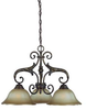 25533-BBZ Mid. Chandeliers-Glass Down - 408279 - Capital Lighting, Inc.