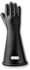 Ansell Marigold Black 12 Natural Rubber Mechanic's Gloves - Bulk - 16 in Length - 076490-14257 - 076490-14257 - R. S. Hughes Company, Inc.