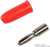 Banana Plug, 15A, Stud, Red; Gender Abbatron Hh Smith - 82T5318 - Newark, An Avnet Company