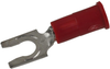 Terminal, Fork, Stud 8, Crimp, Red; Product Range 3M - 66W6141 - Newark, An Avnet Company