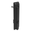 Swinghandle Latch, Large Size - 150 mm , Without Padlock Hasp, Use with Linear Actuator, Bellcore 216 Key, Non-Sealed, Zinc Alloy, Powder Coated, Black - H3-60-142-050 - Southco