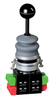 Mounting hole Ø 30.5 mm - WKT spring-return joystick switch - WKTC52 -  - Schmersal Inc.
