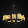 ALR-8768-10-MBLK Mid. Chandeliers-Glass Up - 671146 - Capital Lighting, Inc.