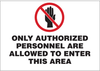 Gate Sign - 95446 - Brady Corporation