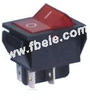 Double-poles Rocker Switch -- IRS-201-1B ON-OFF - Image