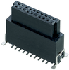 10+10 Pos. Female DIL Vertical SMT Conn. (T+R) - M55-6022042R - Harwin Plc