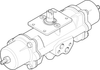 Quarter turn actuator -- DAPS-0015-090-RS3-F03-CR - Image