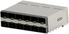 Connector, Zsfp+, Rcpt, 20Pos, Press Fit Rohs Compliant Te Connectivity - 54AH4540 - Newark, An Avnet Company