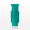 Tapered Female Luer Lock Connector, Teal -- 65281