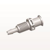 Panel Mount, Female Luer Lock, Barbed, Natural - PMLF31 - Qosina Corp.