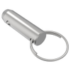 LOCKWELL® Pin, Two Ball Detent - Precision, Ring, 22.190 mm Shank Dia., 50.8 mm Grip, Stainless Steel, Passivated - LJ-14CR2000 - Southco