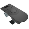 Compression Latch, Sealed Lever Latch, No Restriction, Non-locking, 31-41mm Panel, 29-45mm Grip, Zinc Alloy, Powder Coat, Black - C5-14-35-3 - Southco