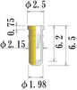 Medium Size Socket Pin - PDC2081-65-GG - JC Cherry, Inc.