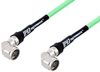 N Male Right Angle to N Male Right Angle Low Loss Test Cable 60 Inch Length Using PE-P300LL Coax - PE3C3233-60 - Pasternack