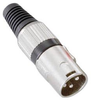 Xlr Connector, Plug, 3Pos, Cable; No. Of Contacts Multicomp Pro - 69AC3181 - Newark, An Avnet Company