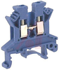 UK 2.5 N Blue IEC Screw Clamp Terminal Block - 30-12 AWG - 70169347 - Allied Electronics, Inc.