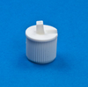 Coarse-Ribbed Flip-Top Cap - 60158 - U.S. Plastic Corporation