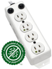 For Patient-Care Vicinity – UL 1363A Medical-Grade Power Strip with 4 15A Hospital-Grade Outlets, 2 ft. Cord - PS-402-HG-OEM - Tripp Lite by Eaton
