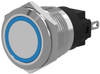 Panel Indicator, 19Mm, Red/grn; Led Color Eao - 33AC4182 - Newark, An Avnet Company