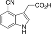 4-Cyanoindole-3-acetic Acid -- C981770 - Image