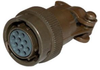 Circular Connector Plug, Size 10, 6 Position, Cable; Product Range Amphenol Industrial - 25K9657 - Newark, An Avnet Company
