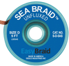 Desoldering Braid, Sea Braid, .100 X 5, Antistatic, 25/pack Rohs Compliant Easybraid - 51AC9513 - Newark, An Avnet Company