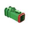 Rectangular Connector Housings - 889-AT06-6S-OMRDGRN-ND - DigiKey
